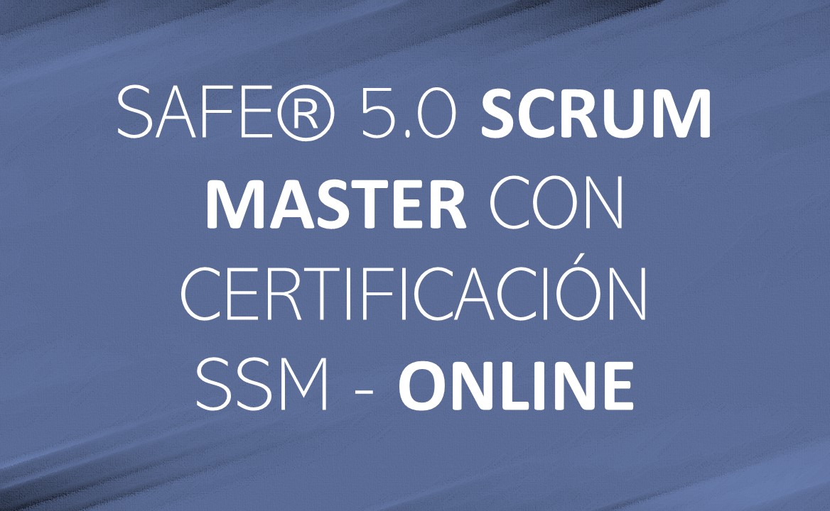 SAFE SCRUM MASTER ONLINE