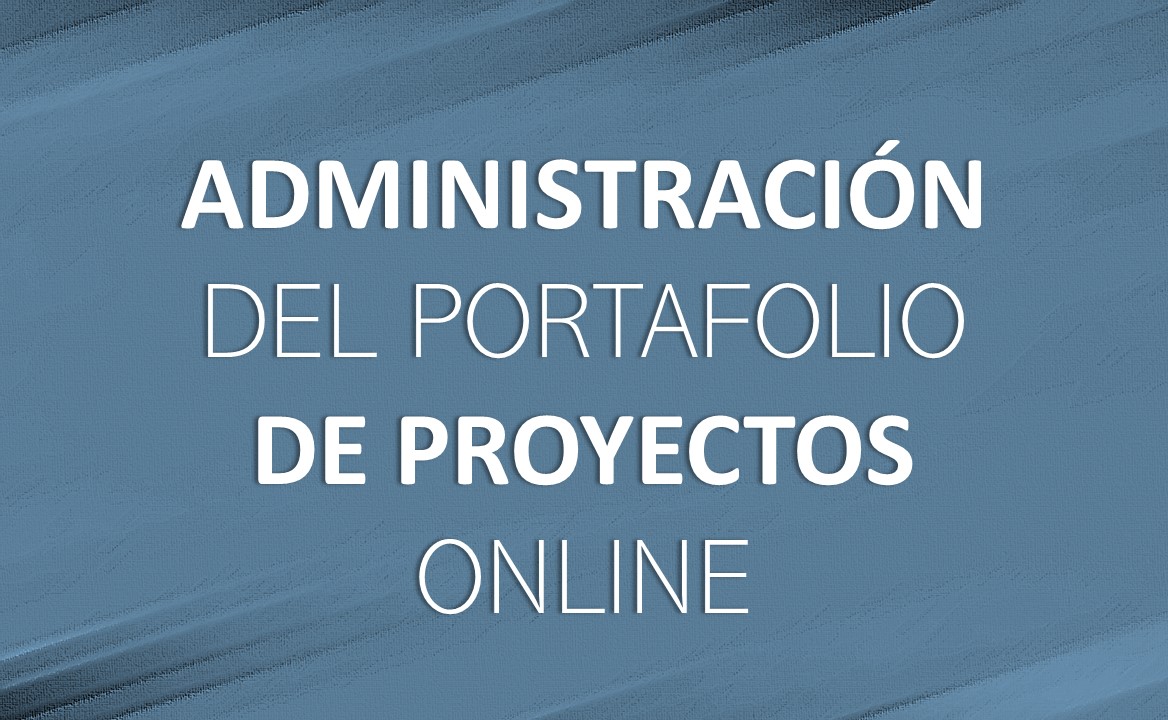 admin portafolio de proyectos online